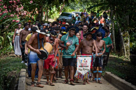 Encuentro de la Teia dos Povos (red popular) de Bahía
, Brasil
