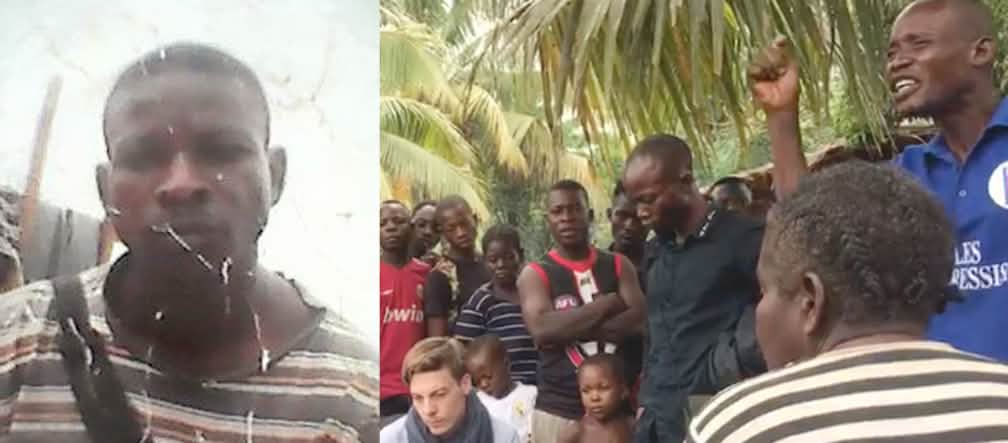Joël Imbangola Lunea, miembro de la organización RIAO-RDC, recientemente asesinado