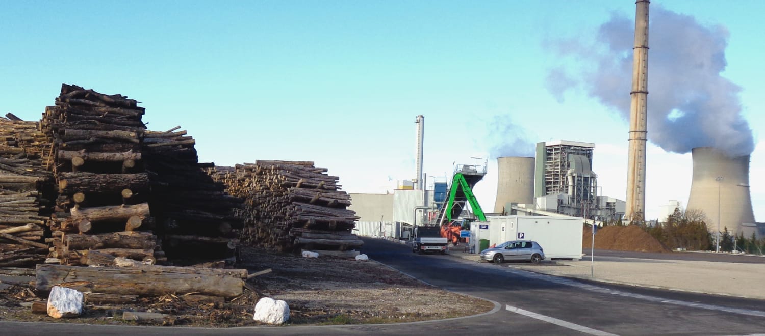 Central de biomasa al sur de Francia (Gardanne)