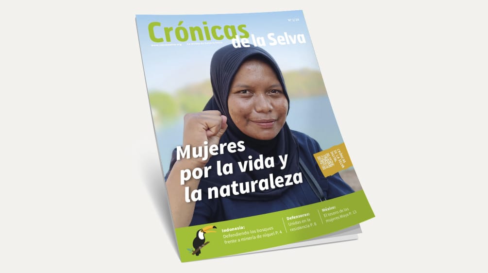 Portada en vista 3D de la revista Crónicas de la Selva 1/24